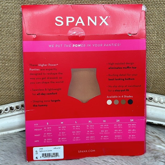 SPANX | High Power Sculpting Panties | Cafe au lait | size S - Picture 9 of 10